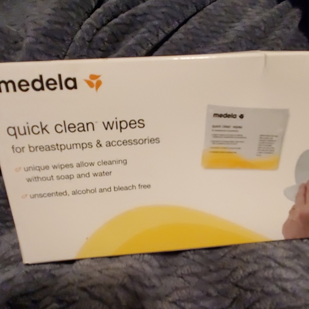 Medela quick clean wipes